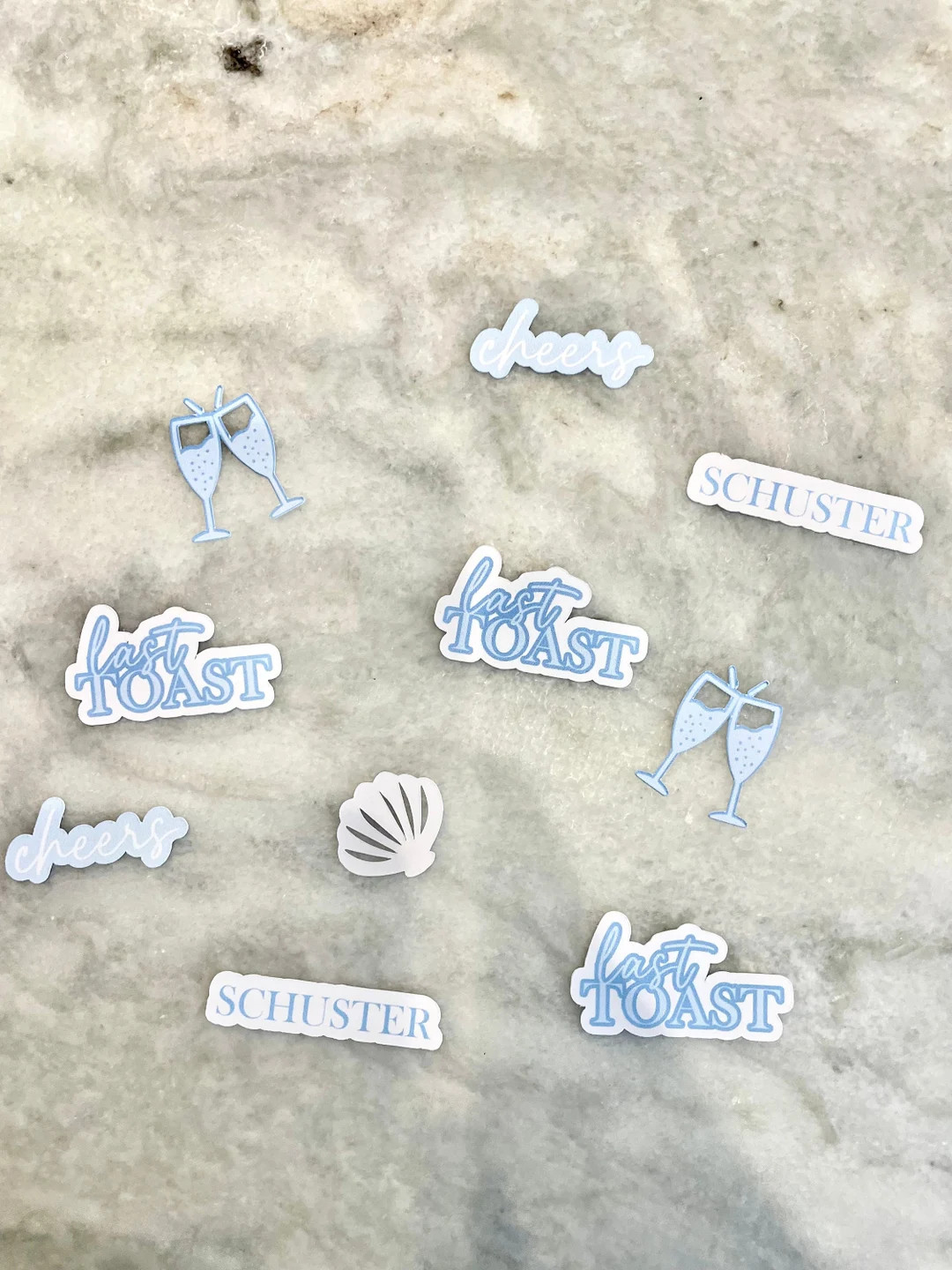 Personalized Confetti Bachelorette Party, Last Toast on the Coast, Last Toast, Nautical Bach Part... | Etsy (US)