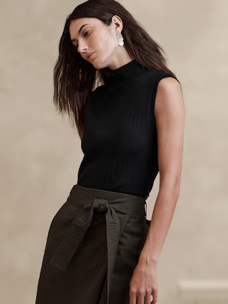 Nezha Merino Sweater Shell | Banana Republic (US)