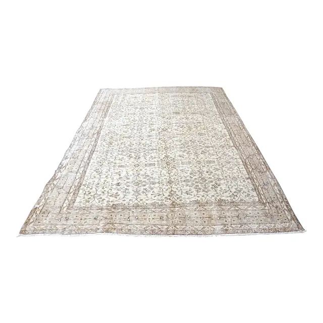 Vintage Oushak Handmade Rug | Chairish