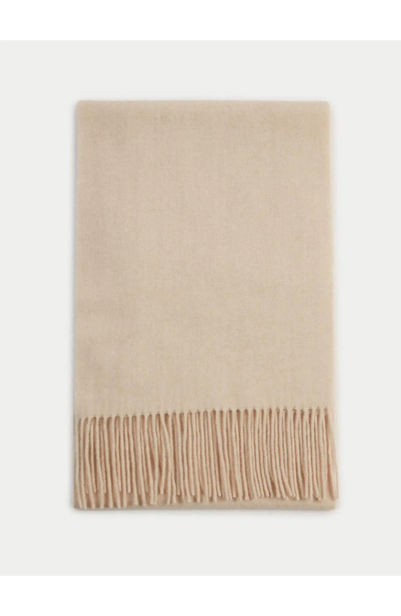 Cashmere Fringed Scarf | Nordstrom