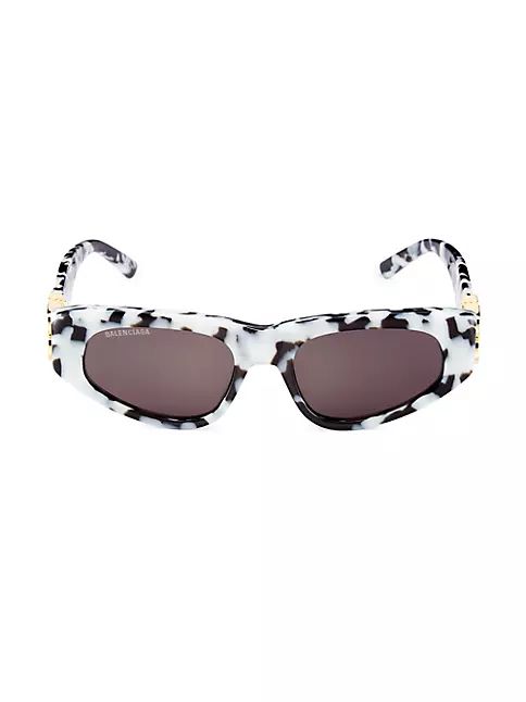 Balenciaga 53MM Narrow Sunglasses | Saks Fifth Avenue
