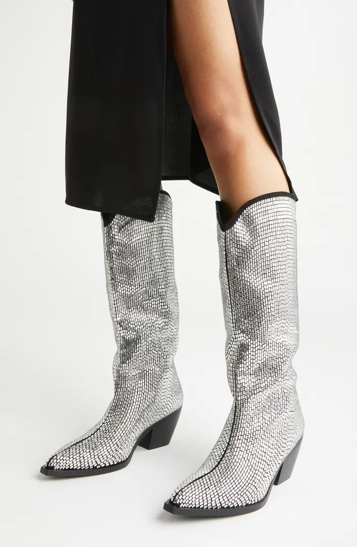 Ingrid Crystal Western Boot (Women) | Nordstrom