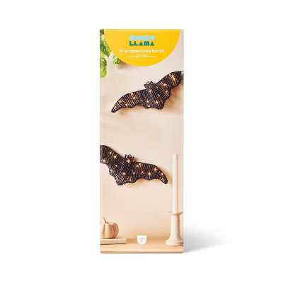 2ct Halloween Craft Lit Wrapped Rope Bat Kit - Mondo Llama™ | Target