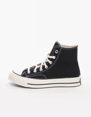 Converse Chuck 70 Hi unisex trainers in black | ASOS (Global)