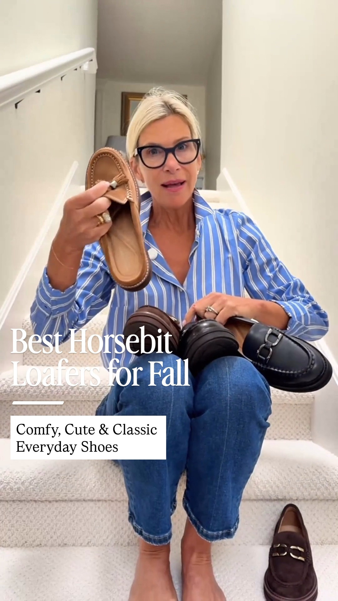 These horsebit loafers check every box, they’re comfy, cute, and current! I love that they come in three versatile colors plus a backless mule version, so there’s a style for every outfit. Pair them with jeans, trousers, dresses, or skirts for work, travel, lunch with friends, weekend errands, or everyday fall style.

👩‍💻 LTK PRO TIPS
❤️ Heart = Support my posts ;-)
🔖 Save = Get sale & restock alerts for the things you love!
📋 Lists = Keep favorites organized (List ideas: Christmas, Birthdays, and Vacations!)
📲 Share = Send lists and products to a friend (or your daughters like me).
💬 Comment = Ask me anything, and I’ll answer. ;-)

#LTKootd #LTKSeasonal #LTKOver40
