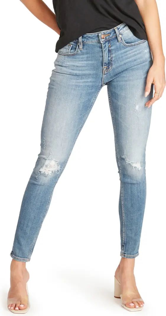 Jagger Distressed Crop Skinny Jeans | Nordstrom