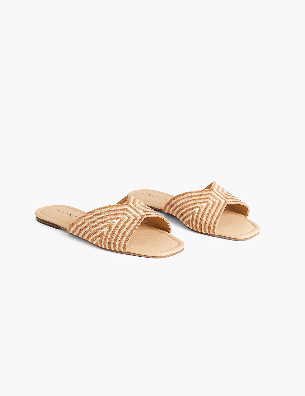 Dream Cloud Stripe Textile Slide | LaneBryant | Lane Bryant (US)