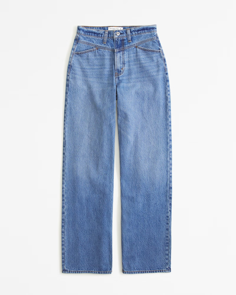 High Rise Loose Jean | Abercrombie & Fitch (US)