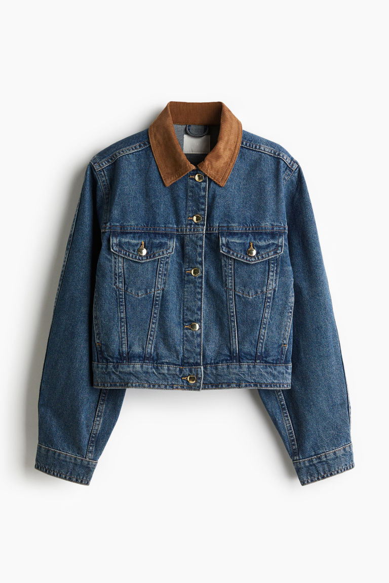 H & M - Denim jacket - Blue | H&M (UK, MY, IN, SG, PH, TW, HK)