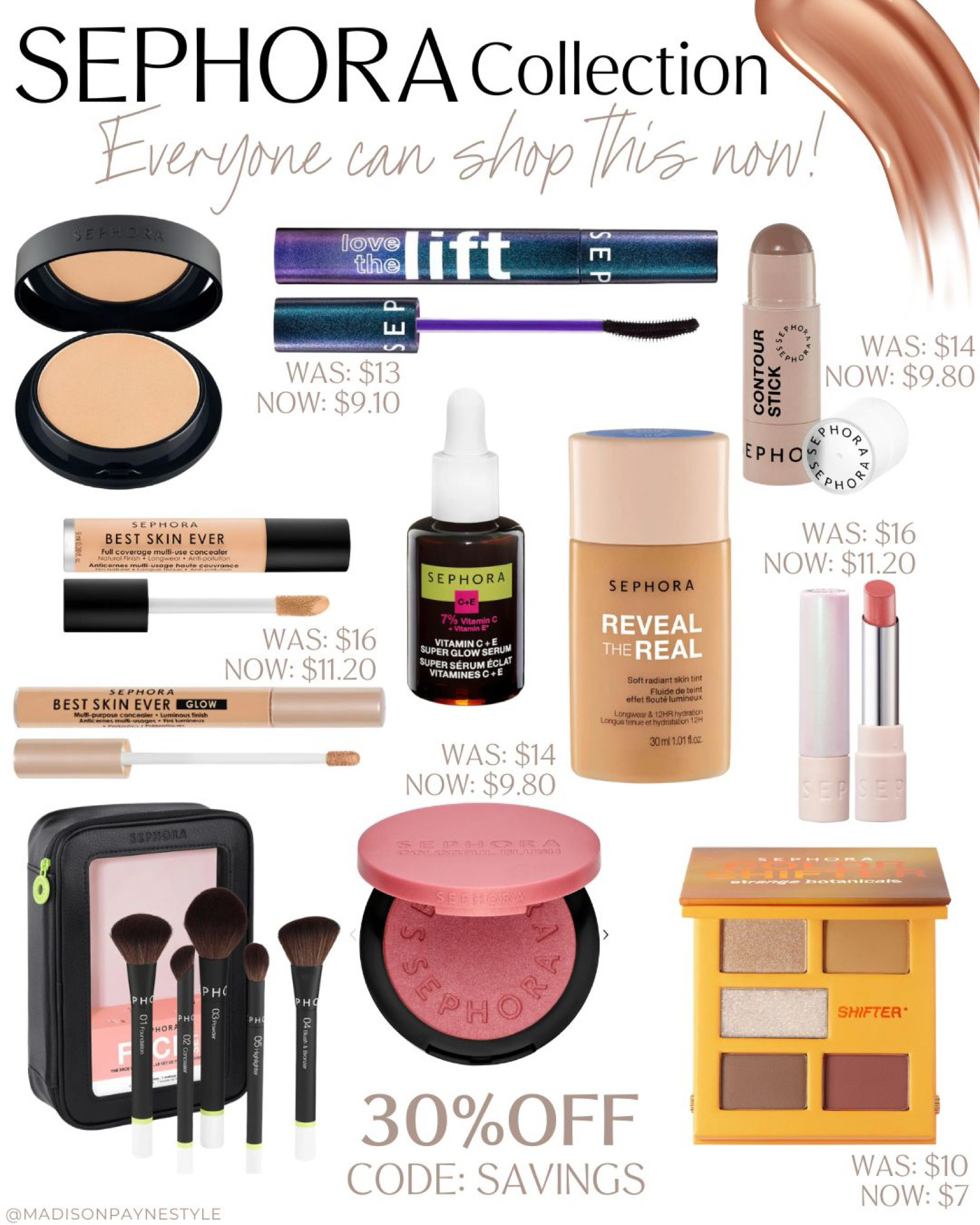 SEPHORA Savings Event 💄 The Sephora Sale starts today, November 1st, and ends Monday, November 11th. Rouge status begins today (20% discount), and both VIB (15% off) and Insider (10% off) start on the 5th 🤑 However, EVERYONE can shop the Sephora Collection starting today! ✨ Make sure to use code SAVINGS at checkout! 

Sephora, Sephora sale, Sephora savings event, Sephora event, Sephora savings, Sephora deals, beauty, beauty sale, Sephora collection, Madison Payne 

#LTKBeauty #LTKSeasonal #LTKSaleAlert