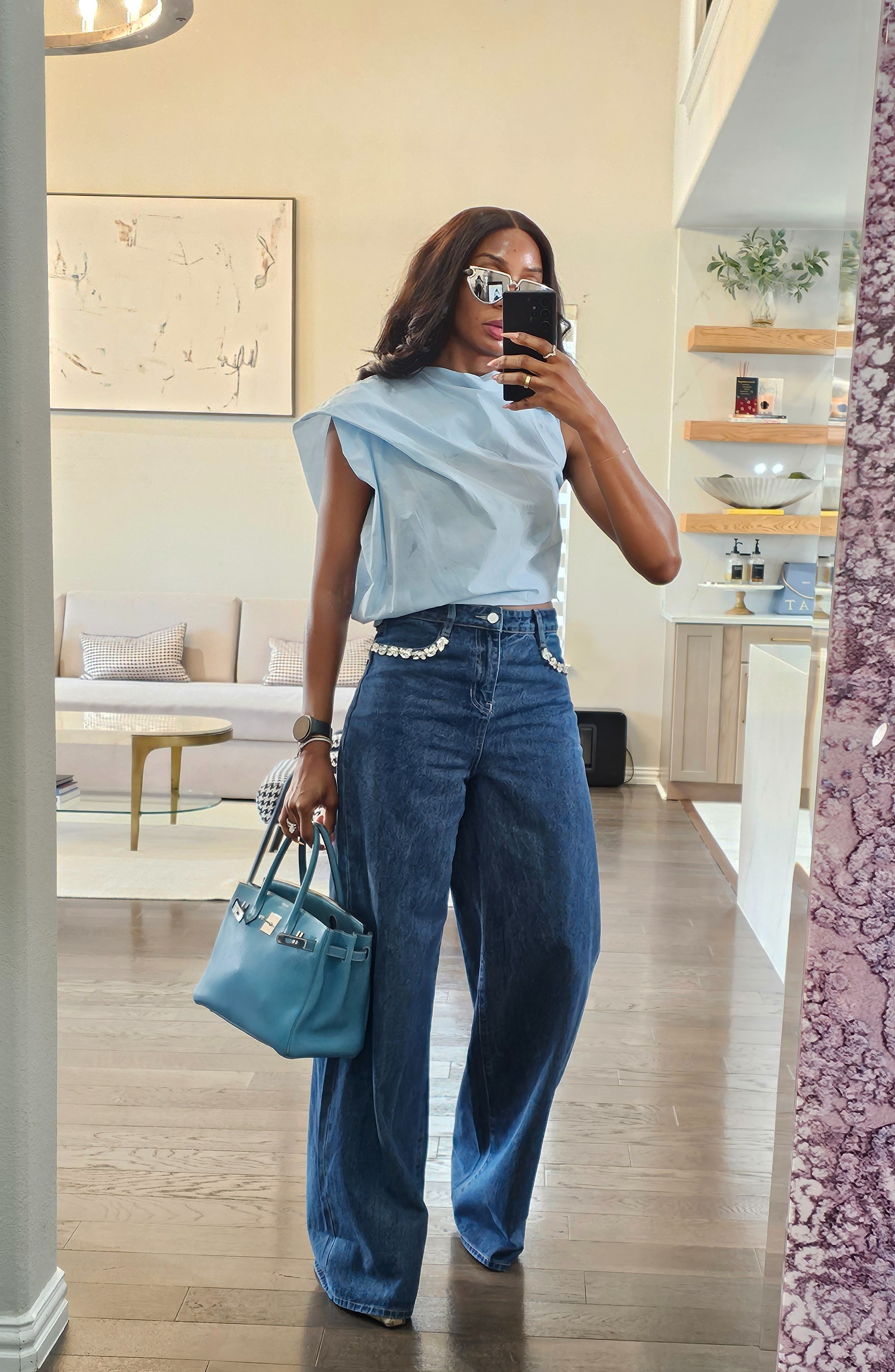 Extra affordable Elevated denim look 💙

#LTKFindsUnder50 #LTKFindsUnder100
