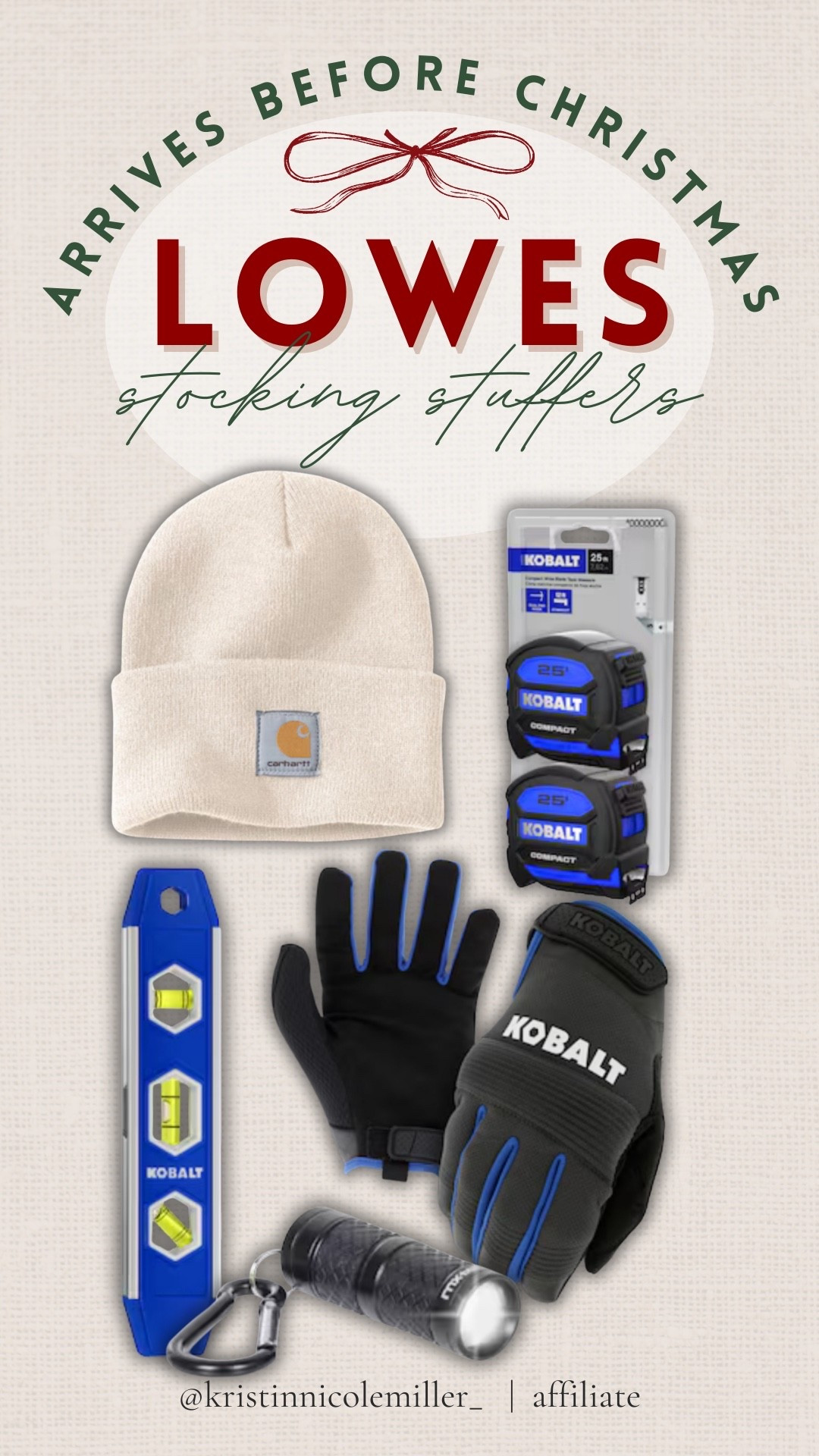 Stocking stuffers from Lowe’s that arrive in time for Christmas! 

Mens husband boys you fiancé useful practical tools working work affordable

#LTKMens #LTKHoliday #LTKGiftGuide