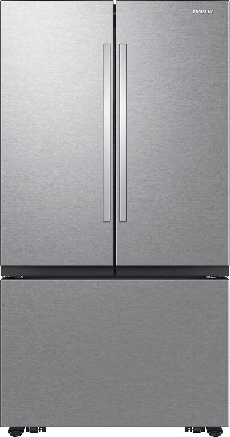 Samsung - 32 cu. ft. 3-Door French Door Smart Refrigerator with Dual Auto Ice Maker - Stainless Steel | Best Buy U.S.