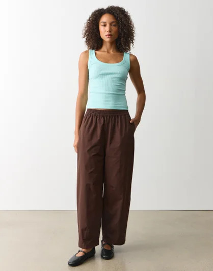 100% Cotton Barrel Leg Pant | Glassons (Australia)