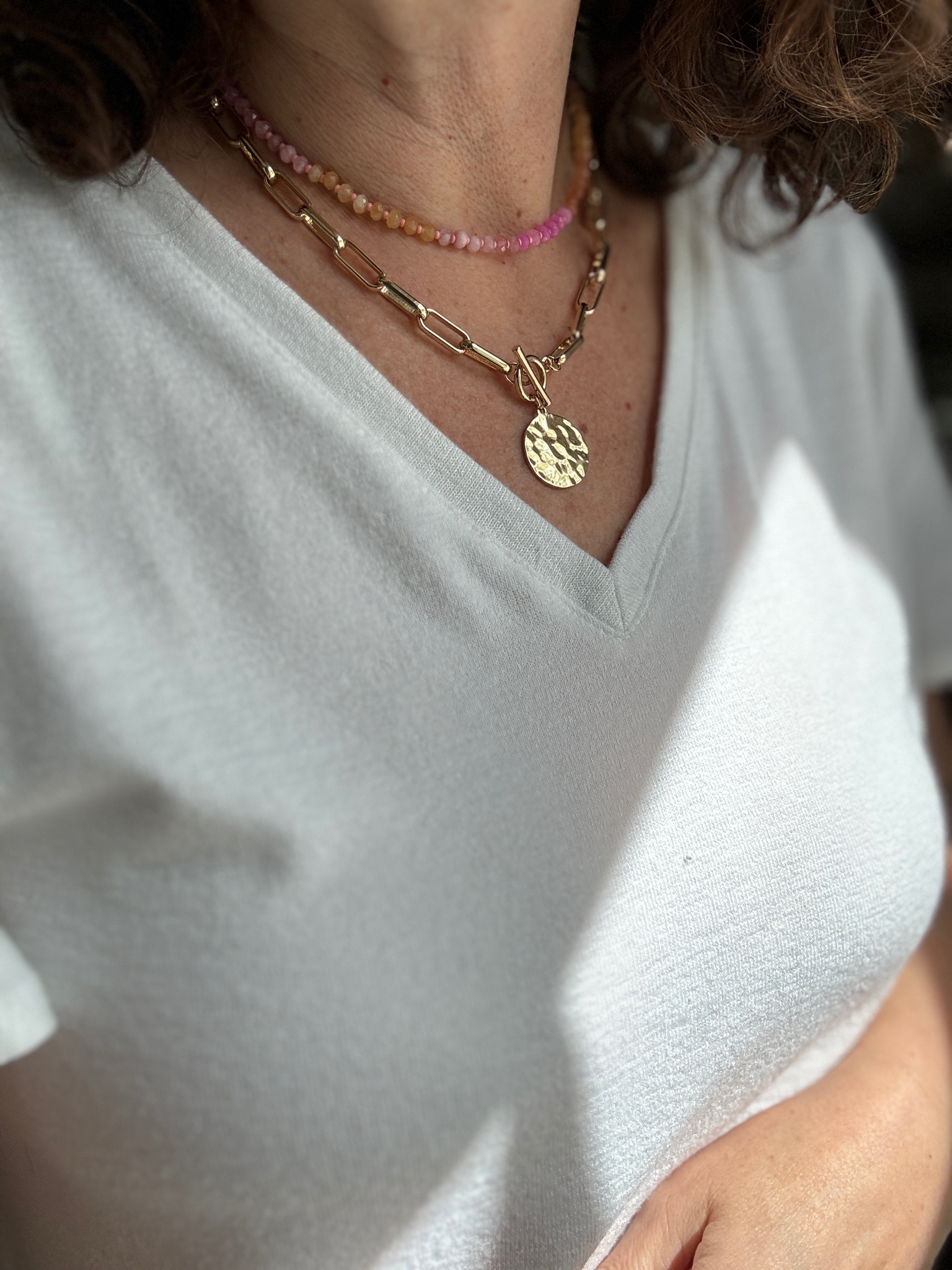 Necklace layers 
Code BF20 for 20 percent off your purchase 
#LTKGiftGuide 

#LTKFindsUnder100 #LTKSaleAlert