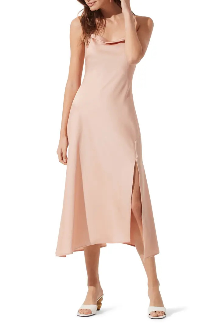 Cowl Slip Midi Dress | Nordstrom