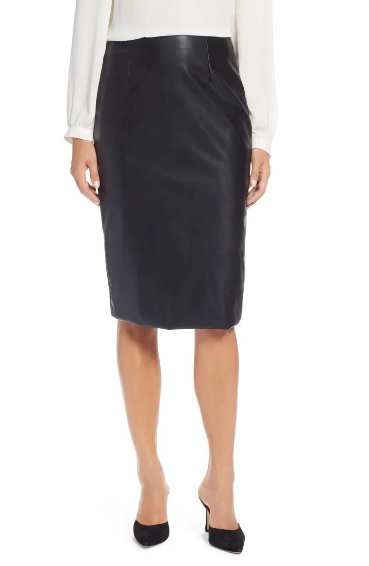 Faux Leather Pencil Skirt | Nordstrom