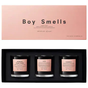 Cameo, Hinoki Fantôme, LES Mini Candle Trio Set - Boy Smells | Sephora | Sephora (US)