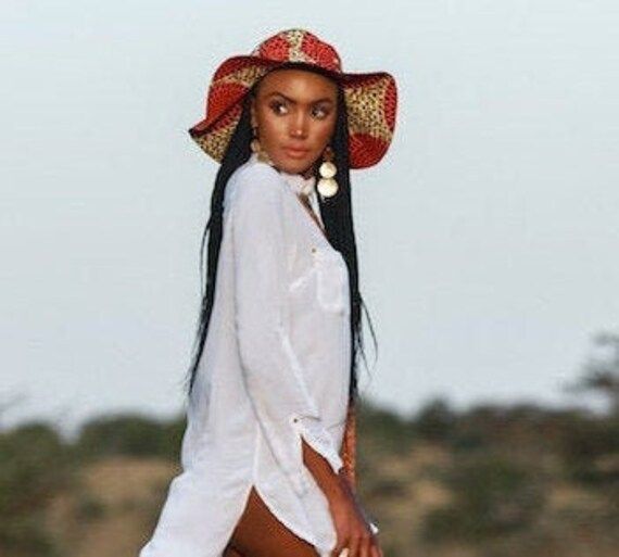 Sunsetta™ Safari Chic Wide-Brim Sun Hats by KENDI AMANI for | Etsy | Etsy (US)