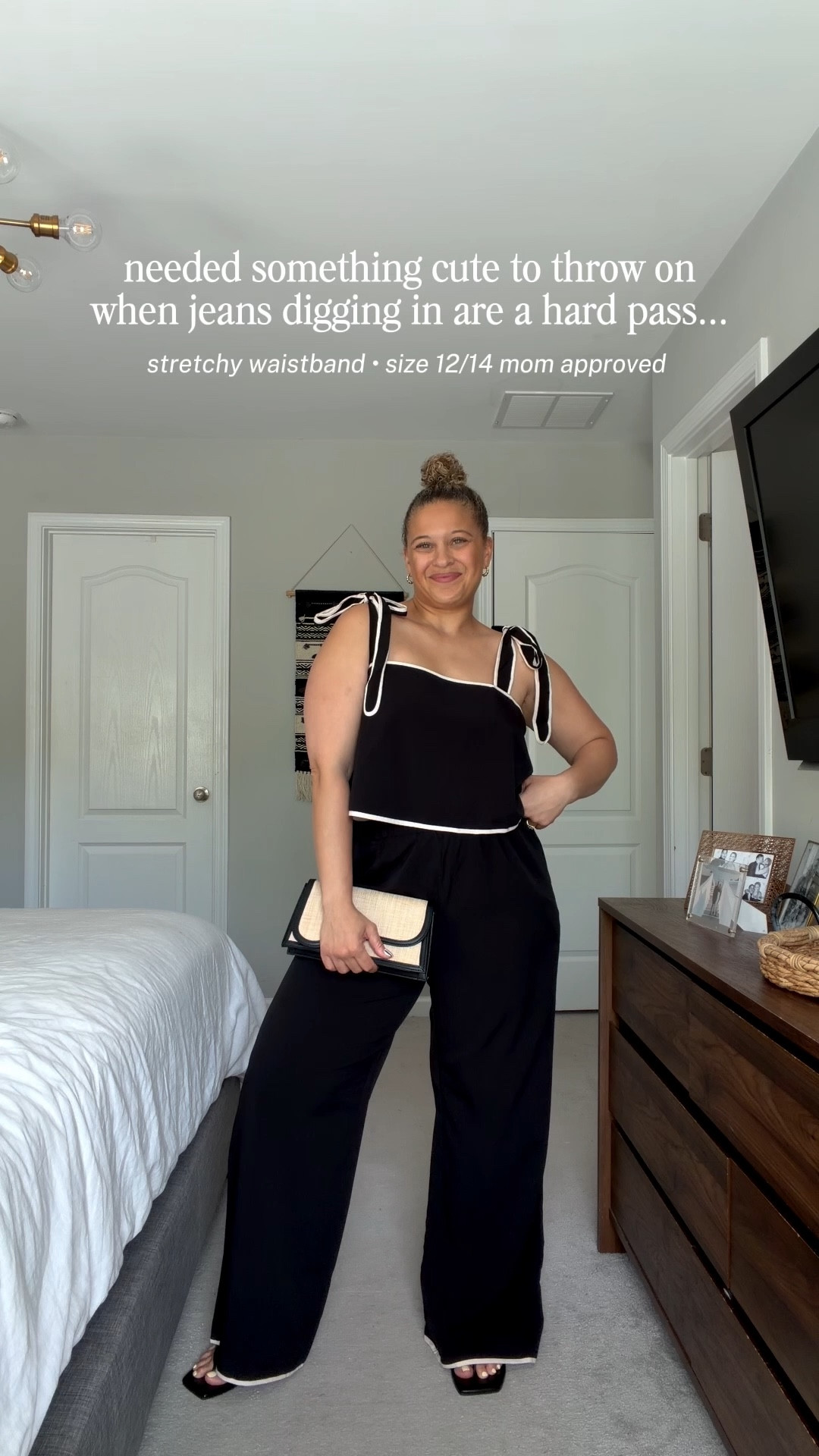 The cutest matching set wearing size XL