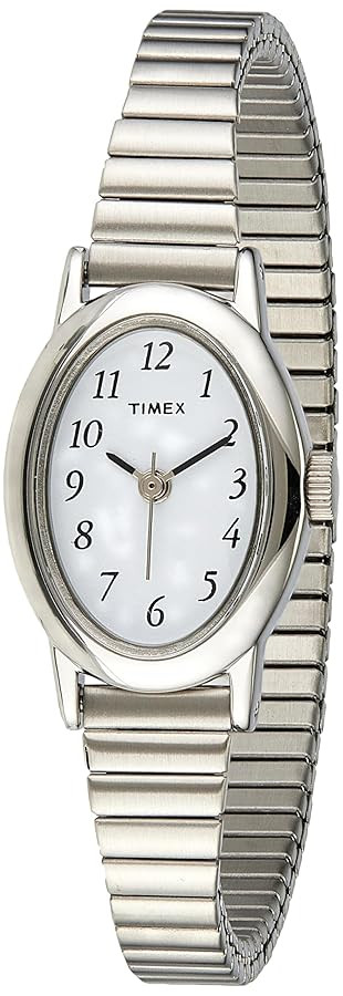 Timex Women's Cavatina Watch - TPearl Dial Gold-Tone Case | Amazon (US)
