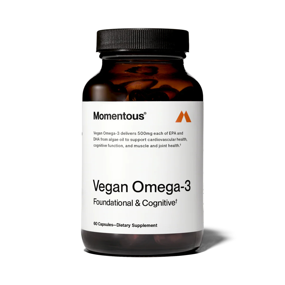 Momentous Vegan Omega-3 (Algae) - NSF Certified | Momentous