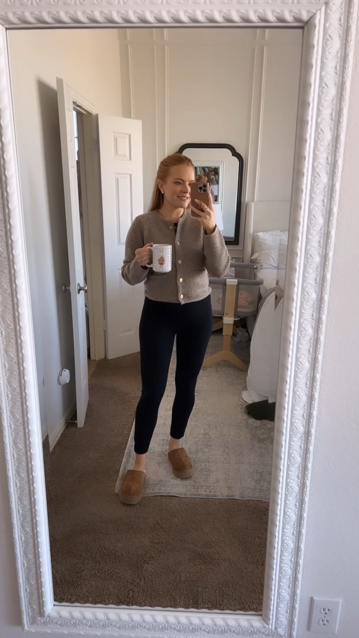 Today’s work from home look! Keeping it put together on top and casual on bottom! Spanx pants are my favorite to wear while working from home because they make me feel put together but still comfortable to sit in all day!
Use code “HANNAHSXSPANX10” for 10% off!

Sizing:
Lady jacket - small
Spanx pants - small
Tshirt - small

#LTKSeasonal #LTKworkwear #LTKVideo