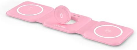 UCOMX Nano 3 in 1 Wireless Charger,Magnetic Foldable 3 in 1 Charging Station,Fast Wireless Chargi... | Amazon (US)