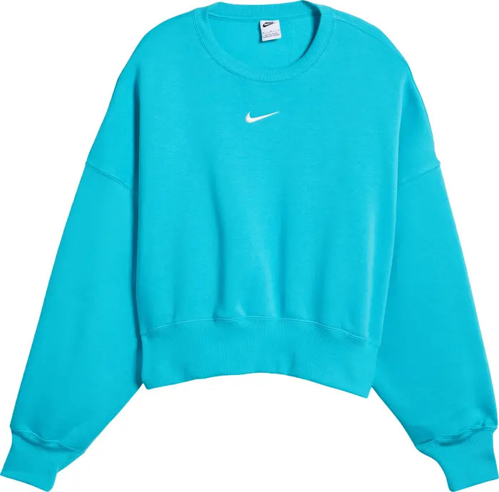 Nike Phoenix Fleece Crewneck Sweatshirt | Nordstrom | Nordstrom