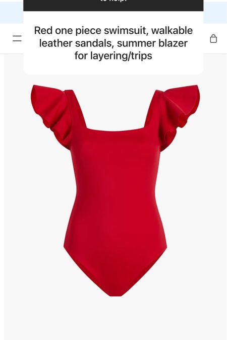 Red swimsuits per your request

#LTKswim #LTKtravel #LTKFind