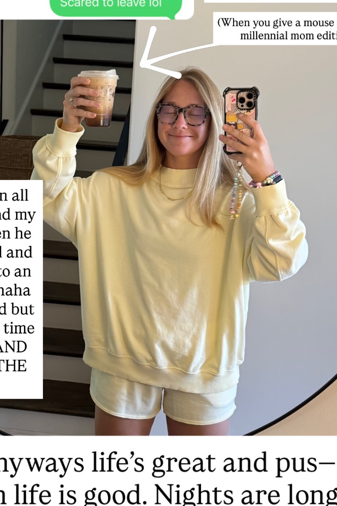 Comfy outfits / aerie sale / spring 2026 / matching sets / butter yellow 

#LTKmomlife #LTKgrwm #LTKMothersDay