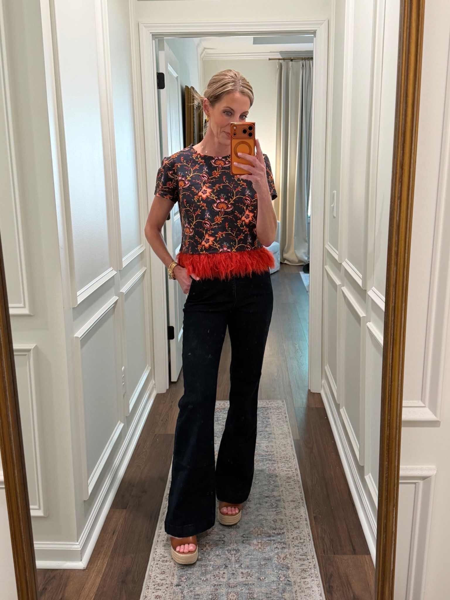 Learning Land x2. Headed back for kindergarten night.. . I can’t believe the deal On this Anthro top. Less than $30. Plus there is an additional 30% off of mini items on Anthro site