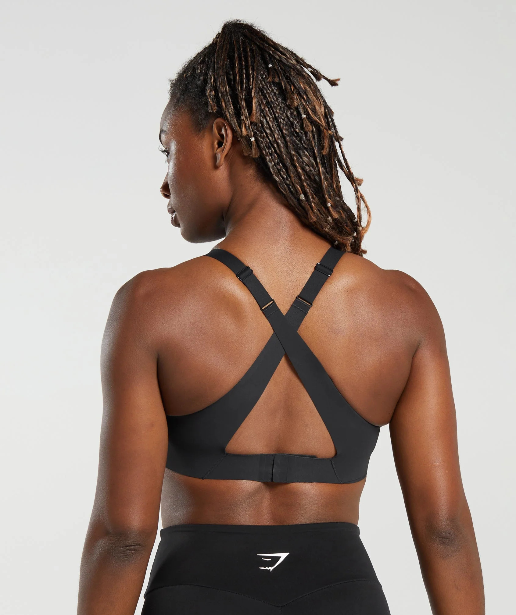 Gymshark Cross Back Sports Bra - Black | Gymshark US