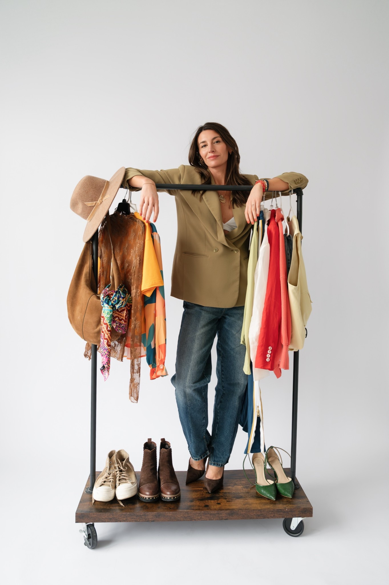 Wearing a 2 in the jeans, and medium in the bralette 

#LTKdayinmylife #LTKootd #LTKWorkwear