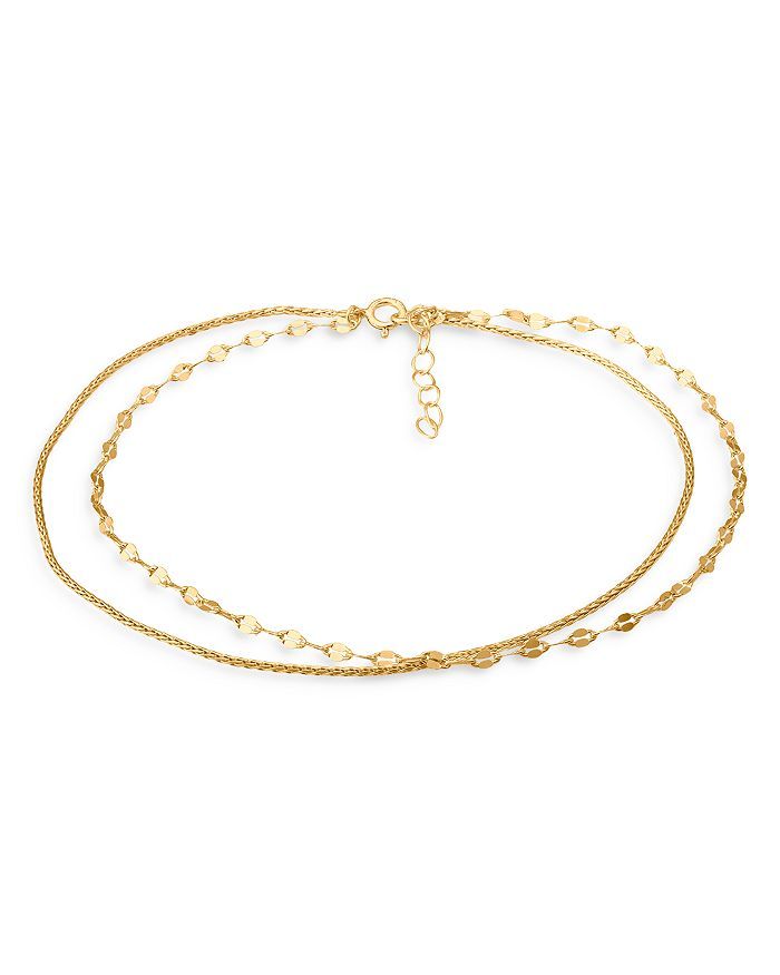 Double-Row Chain Anklet, 10" - 100% Exclusive | Bloomingdale's (US)