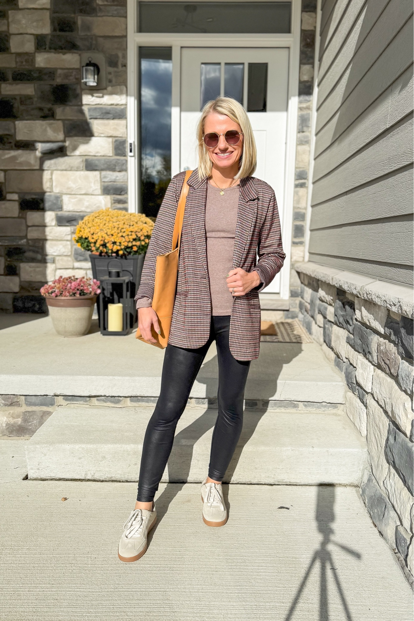 What I wore this week! 
Blazer- xsmall
Leggings- small
Top- smalll

#LTKSeasonal #LTKStyleTip #LTKOver40
