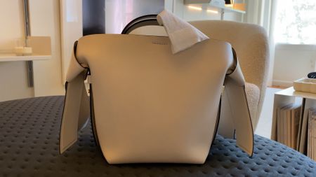 scared of having an ivory colored bag? don't be! it can be easily cleaned with a baby wipe. 

#LTKstyletip #LTKitbag