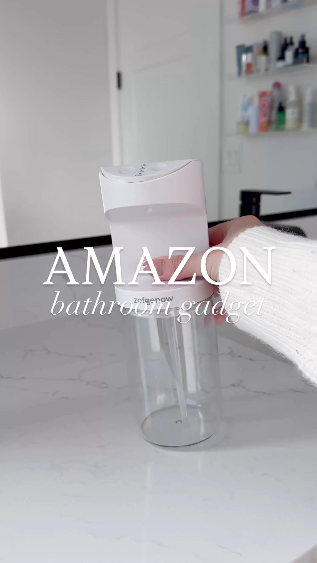 This mouthwash dispenser from Amazon is so sleek and customizable so it always dispenses the right amount! 🦷💕

#amazonhome #amazonbathroom #amazongadget #bathroomgadget #oralhealth #thesistershoppers #bougie #amazongadgets #amazonmusthaves #asmr #asmrsounds 

#LTKHome #LTKFindsUnder100 #LTKBeauty