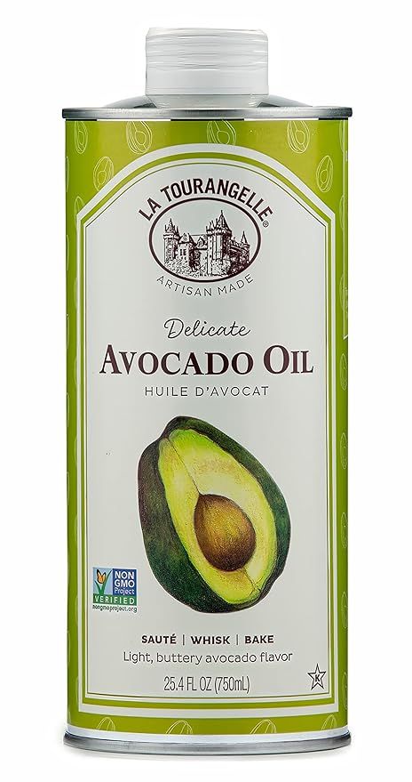 La Tourangelle, Avocado Oil, All-Natural Handcrafted from Premium Avocados, Great for Cooking, as... | Amazon (US)