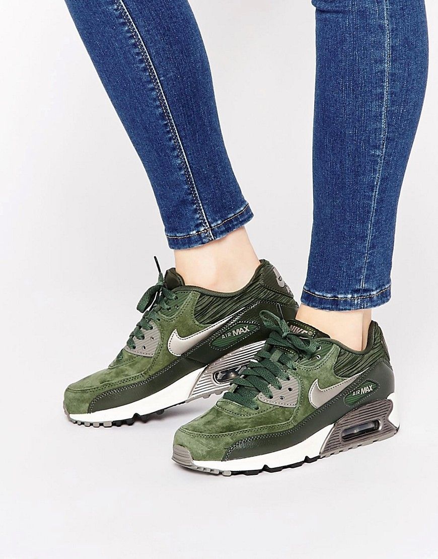 Nike Air Max 90 Carbon Green Sneakers - Carbongreen | Asos AU