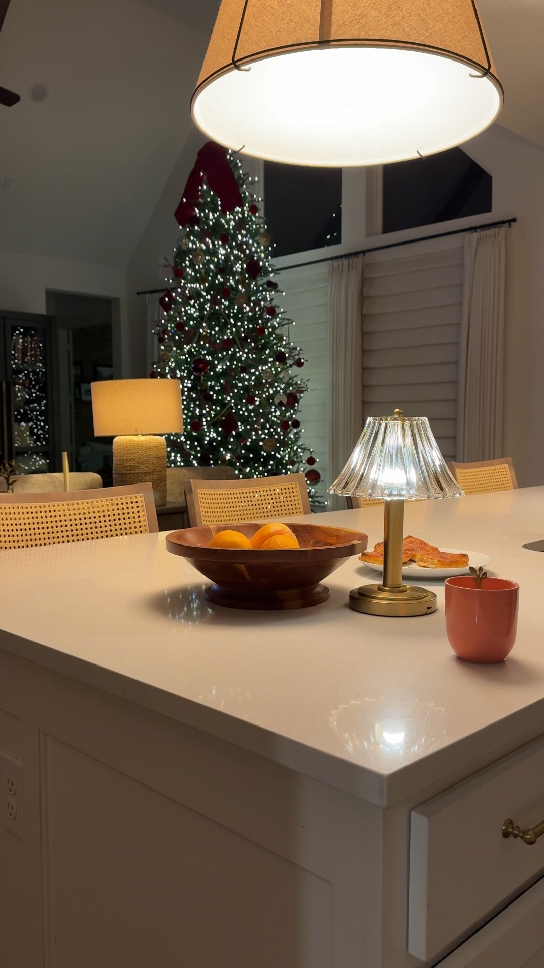 Enjoying the last of this Christmas ✨ kitchen pendant lights, barstools, lamp, lighting 

#LTKHome #LTKHoliday