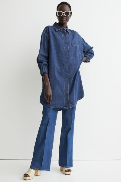 Oversized Denim Dress | H&M (US + CA)