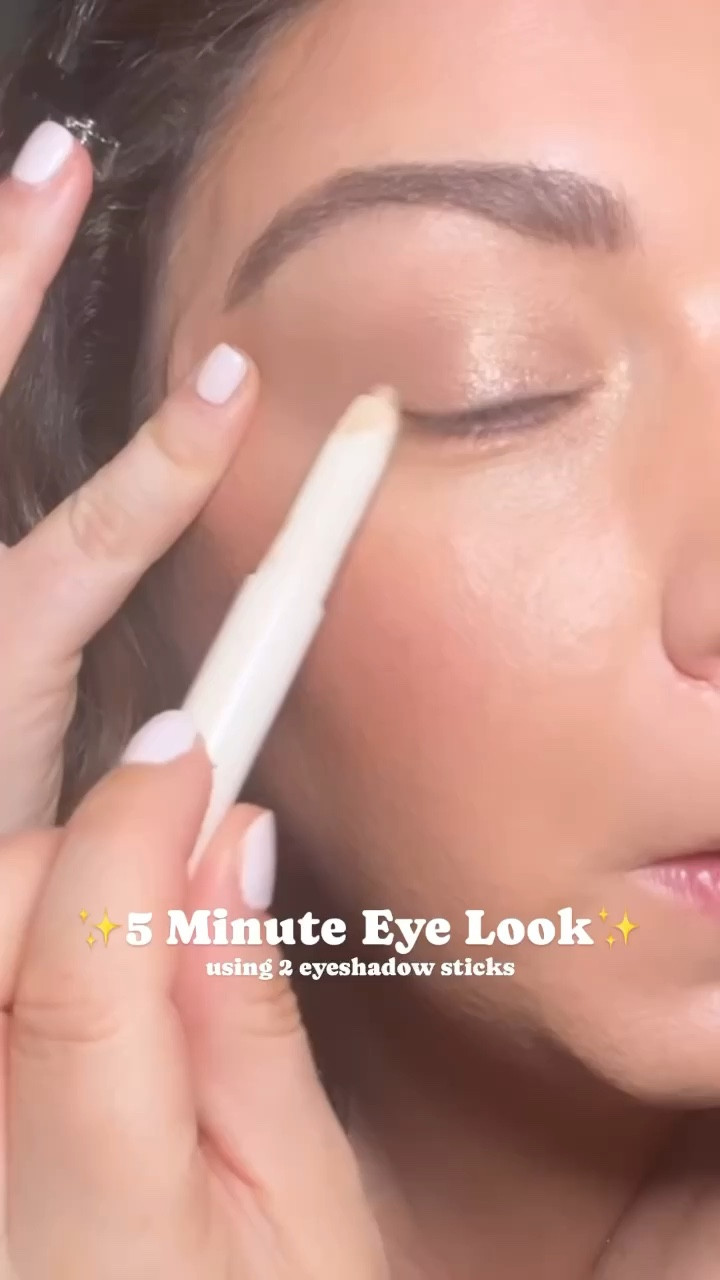Simple 5 minute eye look using eyeshadow sticks and eyeliner and lots of mascara! Here’s the products ✨

#LTKbeauty #LTKstyletip #LTKHoliday