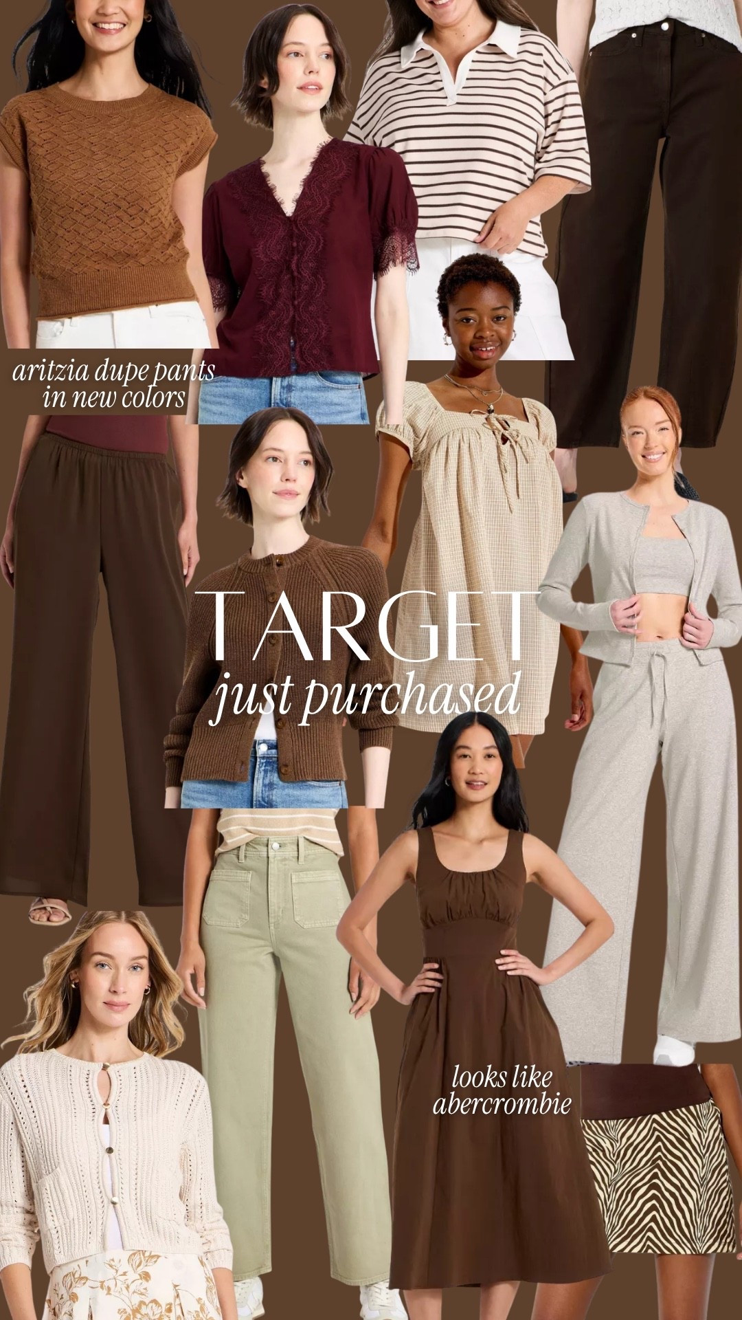 Just purchased fall new arrivals from @Target !! So many great wardrobe staples plus our fav aritzia lodge pants dupe is back in new colors

#LTKSeasonal