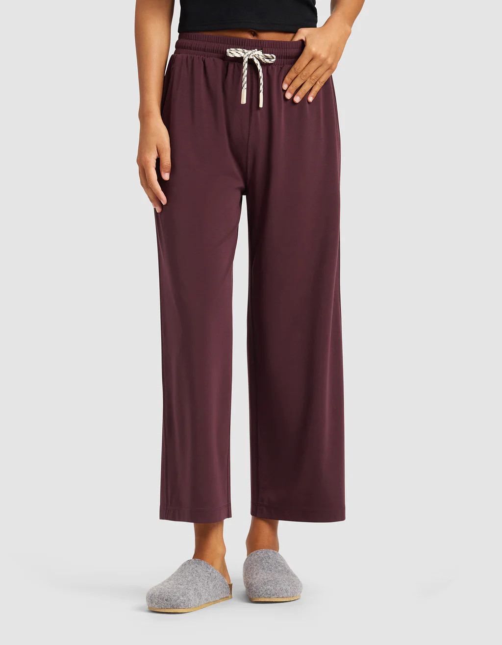 Women's Studio Cropped Wide Leg Pant | Cozy Earth