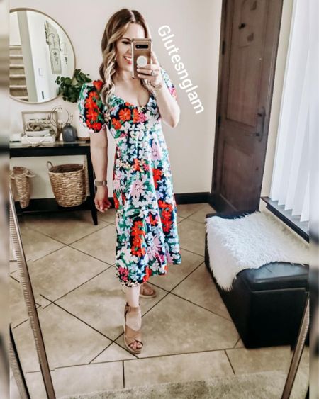 My dress is on sale 50% off and comes in a few color ways. I have on a petite xs, it has pockets! Spring dresses, old navy style, vacation outfits, spring style  

#LTKSeasonal #LTKsalealert #LTKfindsunder50