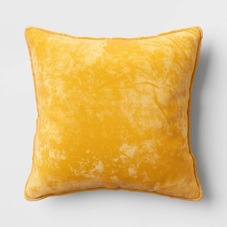 Luxe Velvet Square Throw Pillow - Room Essentials™ | Target
