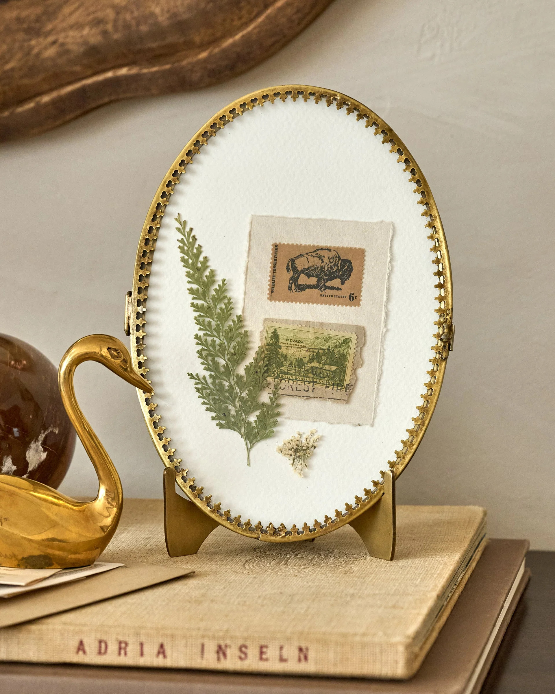 Josephine Photo Frame with Brass Easel | Magnolia