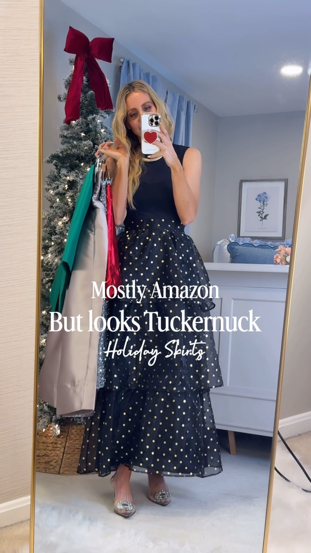 Mostly Amazon, but looks Tuckernuck. Nordstrom and Dillard and Amazon skirts perfect for the holidays and New Year’s Eve parties.

#LTKHoliday #LTKSeasonal #LTKOver40