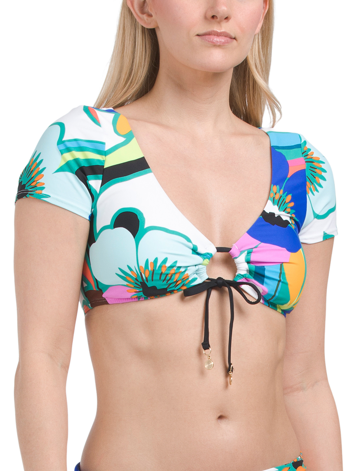 Suncatcher Sleeve Bikini Top | TJ Maxx